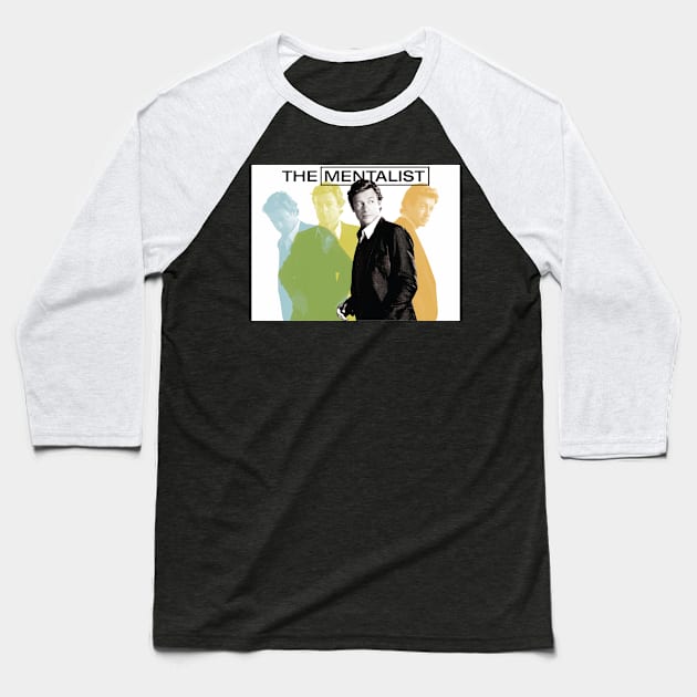 The mentalist Baseball T-Shirt by Scarlett